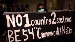 Hong Kong: Protesters ask UK for dissolution of Joint Declaration, demand reabsorption into Commonwealth