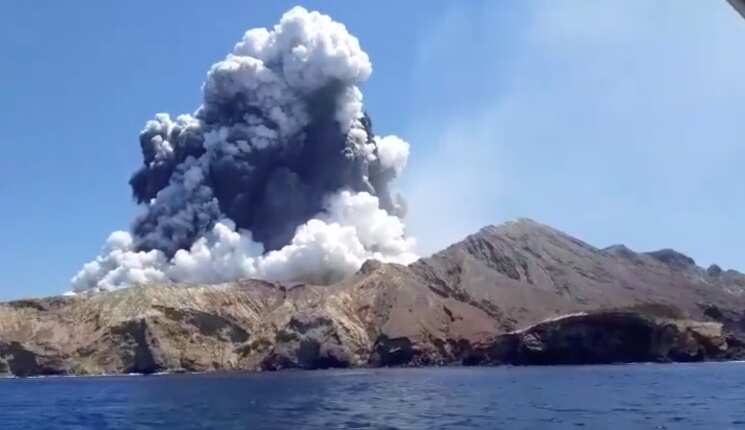 Rescue operation hampered in volcano-hit New Zealand island