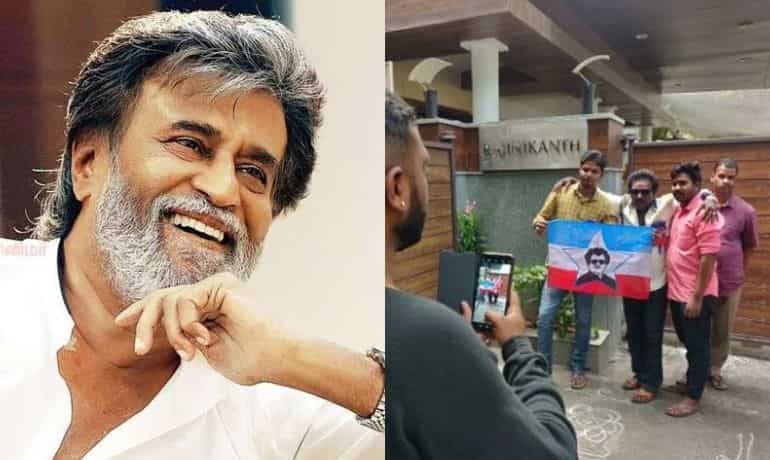 Happy Birthday Superstar! Fans celebrate Rajinikanth's 69th birthday Happy Birthday Superstar! Fans celebrate Rajinikanth's 69th birthday
