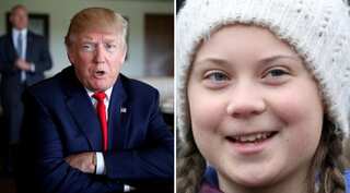 Teenager working on anger management: Greta Thunberg's Twitter bio after Trump mocks her