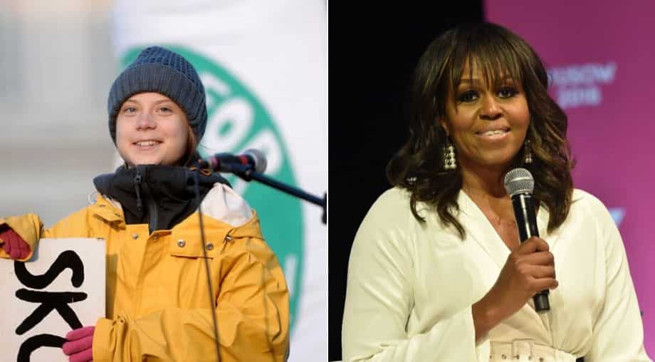 After Trump mocks Greta on Twitter, Michelle Obama tells Thunberg to 'ignore the doubters' After Trump mocks Greta on Twitter, Michelle Obama tells Thunberg to 'ignore the doubters'