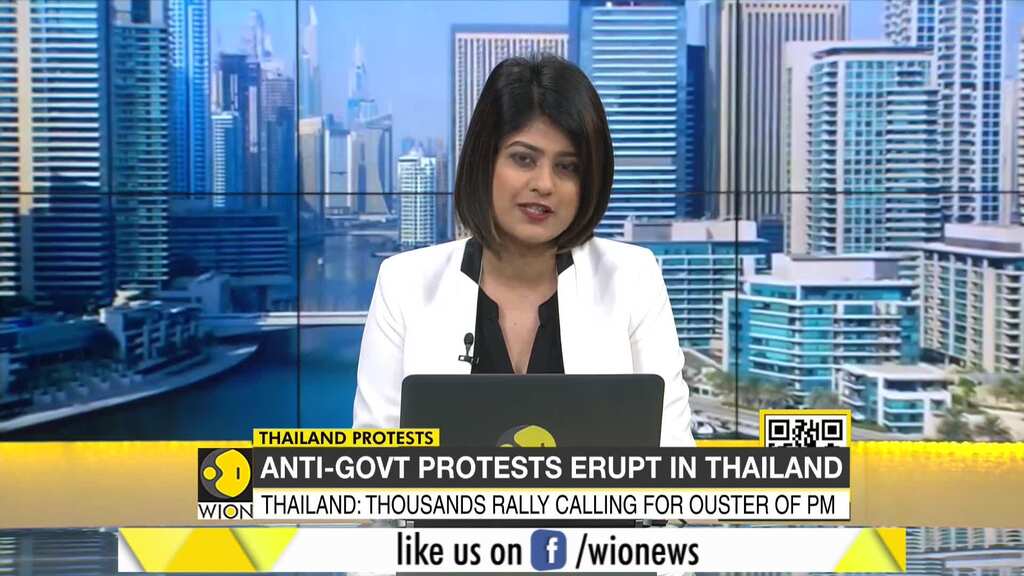 Anti-govt. protests erupt in Thailand