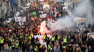 France strikes: Government stays firm on pension reforms as mass protests continue