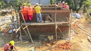 Reconstruction drive in rural Nepal provides opportunity for women to come forward