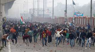 Delhi: 22 people injured, 5 detained after protest against citizenship law turns violent