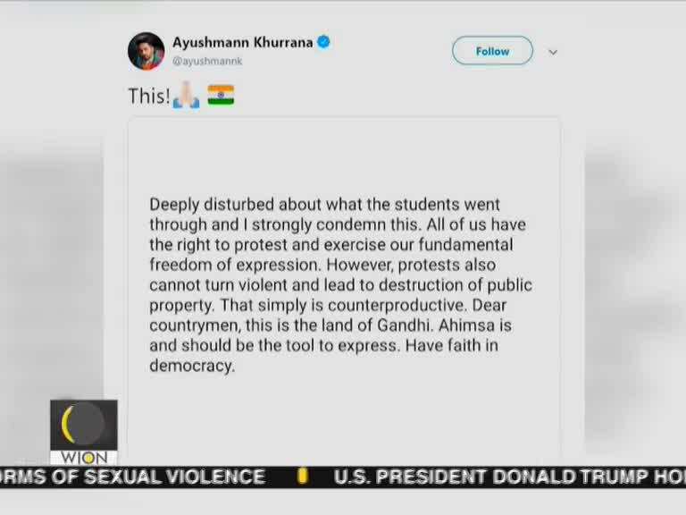 WION Dispatch: Bollywood stars remain divided on Citizenship Act protests