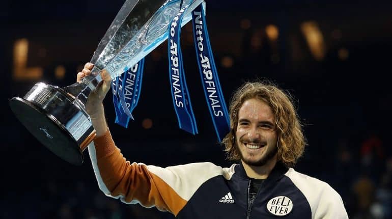 Tsitsipas sets Grand Slam target for 2020
