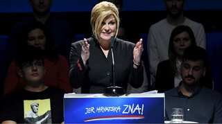 Croatia to pick a president in tight three-way race