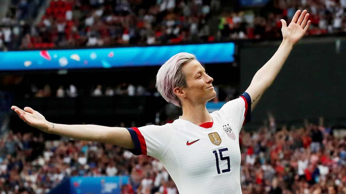 US soccer victors in women's football
