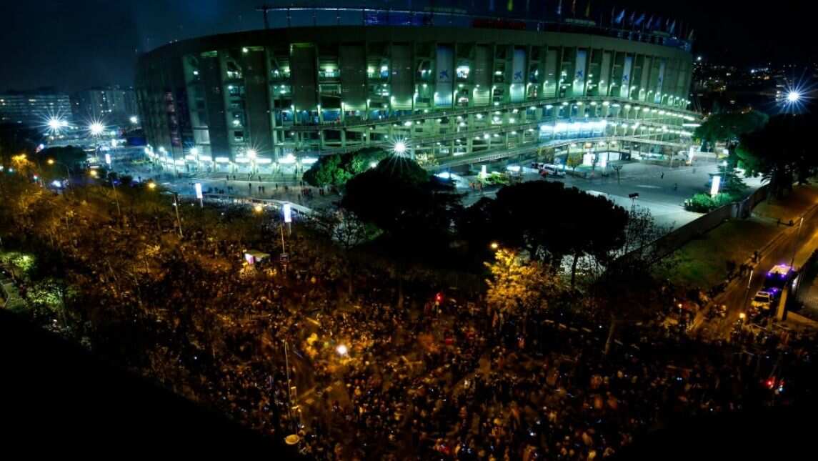 Catalan protest clouds El Clasico