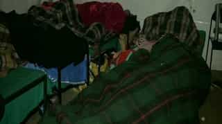 Delhi: Temperature dips, homeless seek refuge in shelters