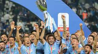 Football: Lazio beat Juventus again to win Italian Super Cup