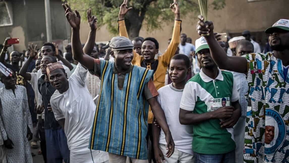 Results in Nigeria with accusations of rigging