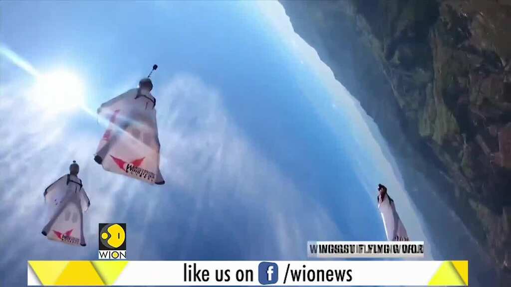 2019 Wingsuit Flying World Cup held in southwest China