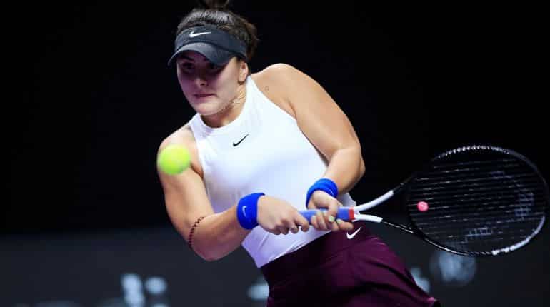 Tennis: Bianca Andreescu out of season opener in Auckland over 'knee issues'