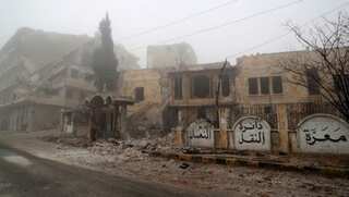 Russian planes pound Idlib area as Turkey, France call for de-escalation