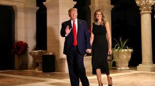 US President Donald Trump 'still working' on Christmas present for the First Lady