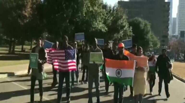 'India is a secular state': Indian diaspora rally for Citizenship Act in US 'India is a secular state': Indian diaspora rally for Citizenship Act in US