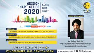 Designing India's future: WION's 'Mission Smart Cities 2020' event to take place in Delhi on Friday