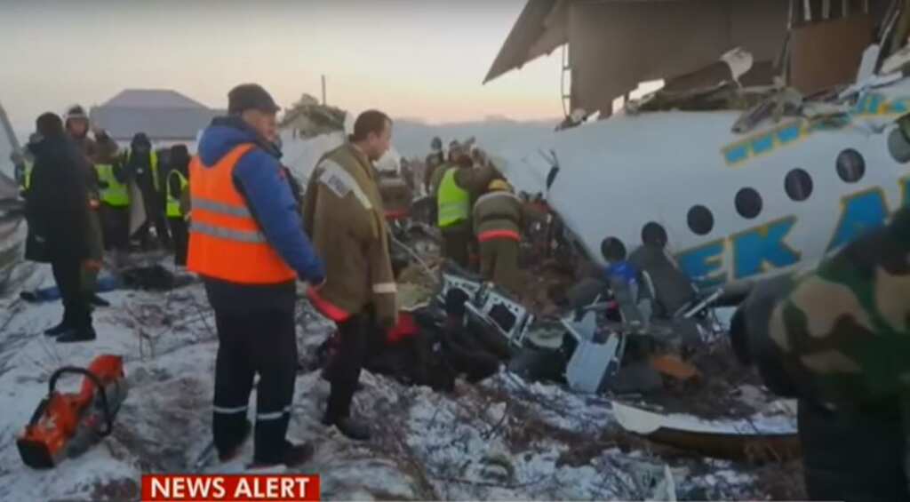 At Least 7 Killed in Plane Crash in Kazakhstan with 100 passengers on-board
