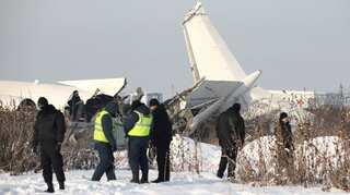 Kazakhstan observes day of mourning after fatal jet crash
