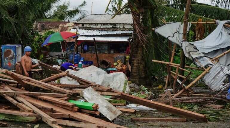 Philippines Christmas typhoon death toll climbs to 41