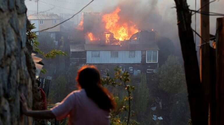 Forced to evacuate on Christmas eve
