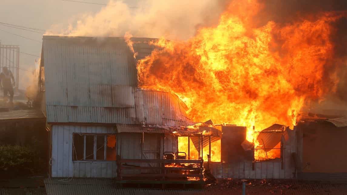 'Fire was intentionally started'