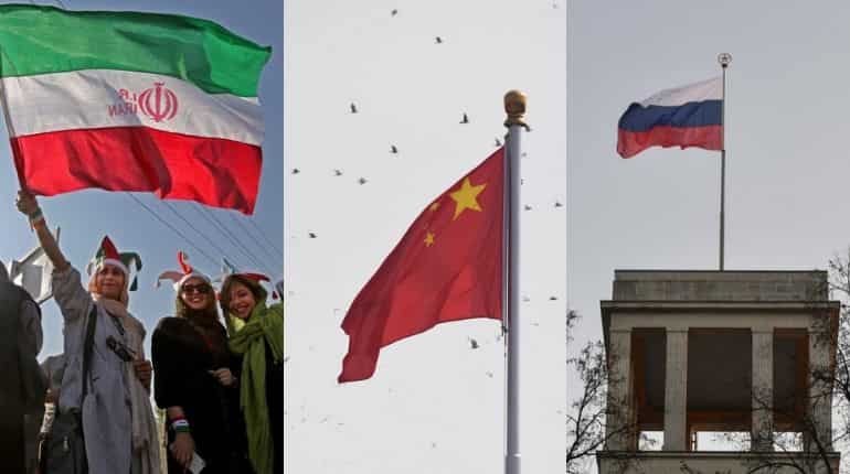 Iran, China, Russia start joint naval drills