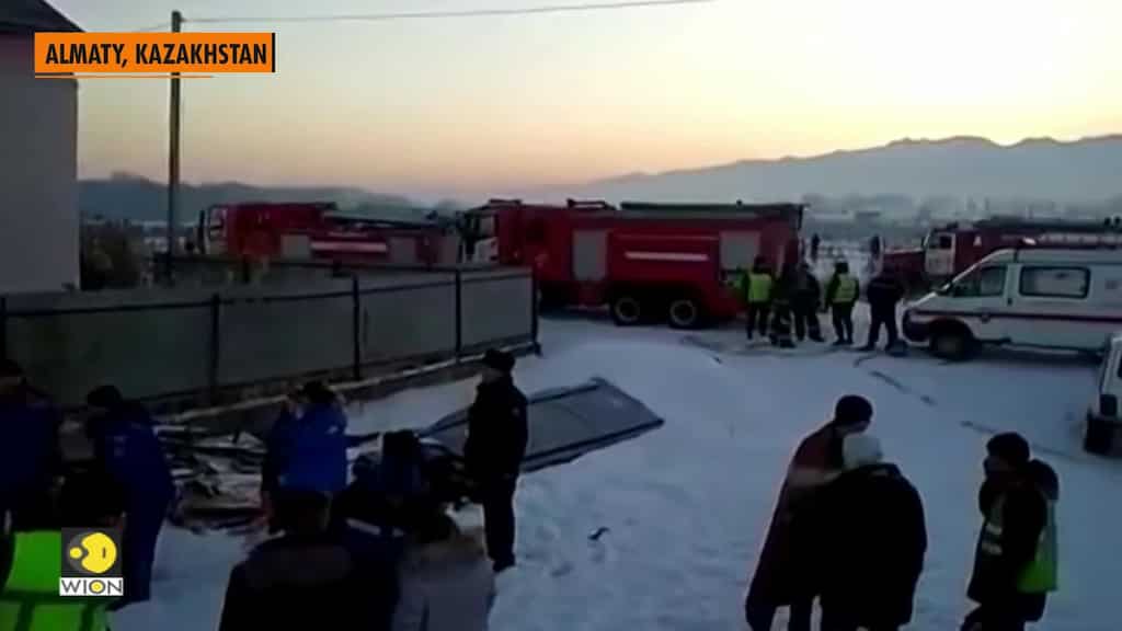 Plane with 100 on board crashes in Kazakhstan