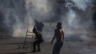 Chile capital rocked by violent anti-government rallies