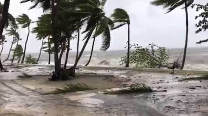 2 killed & over 2500 people evacuated after tropical cyclone 'Sarai' hits Fiji