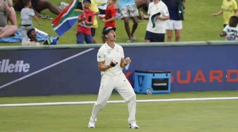 South Africa beat England by 107 runs in first Test South Africa beat England by 107 runs in first Test
