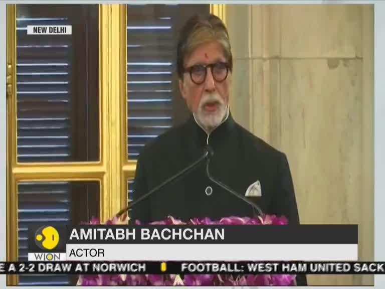 Bollywood superstar Amitabh Bachchan honoured with Dadasaheb Phalke Award