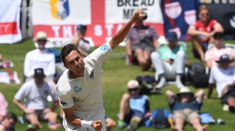 New Zealand spinner Somerville replaces injured Boult in Sydney Test