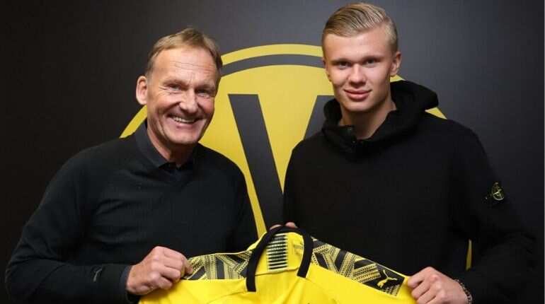 Erling Haaland's father reveals why his son chose Borussia Dortmund over Manchester United