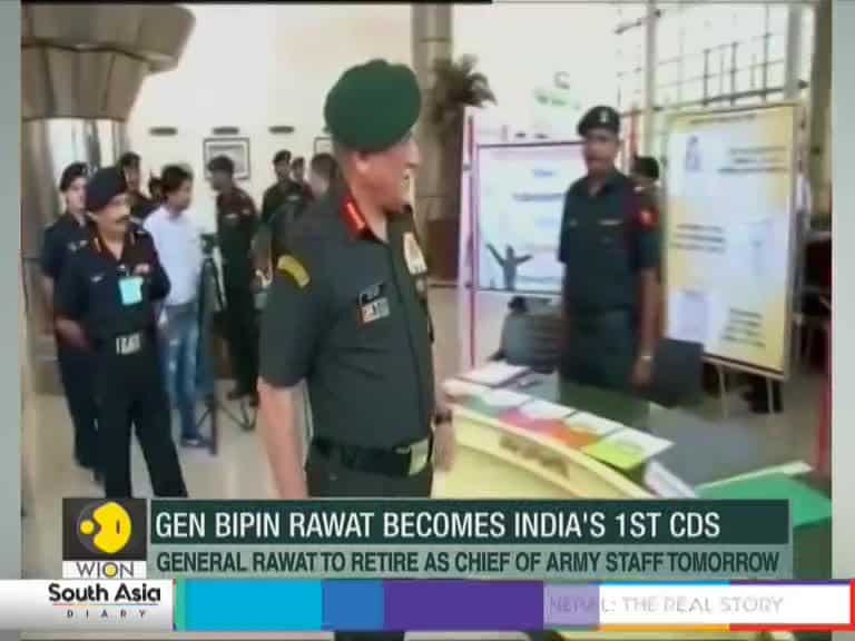 Indian Army General Bipin Rawat named as the first 'Chief of Defence Staff'