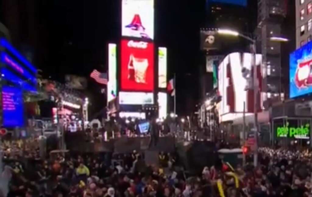 Watch: Times Square ushers in New Year with 'Ball Drop'