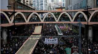 Hong Kong unrest: Protesters vow to 'keep fighting', police fire tear gas