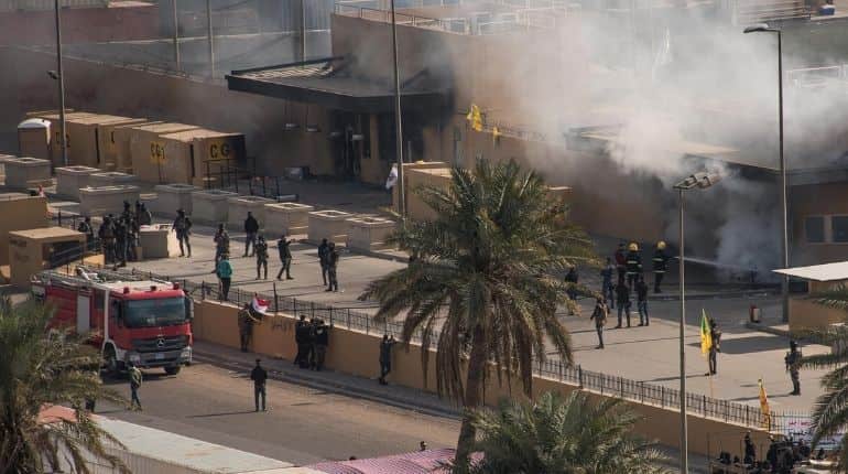 Iraqi militias start withdrawing from US Embassy in Baghdad