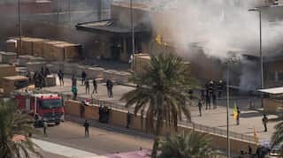 Iraqi militias start withdrawing from US Embassy in Baghdad