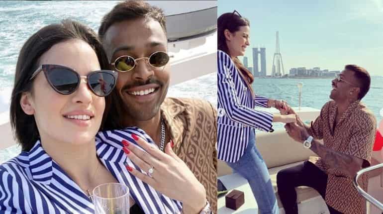 Hardik Pandya announces engagement to girlfriend Natasa Stankovic; posts proposal video on Instagram