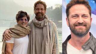Gerard Butler celebrates new year in India, meets the Dalai Lama
