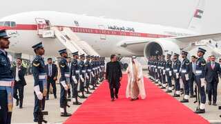UAE Crown Prince arrives in Pakistan to boost bilateral ties
