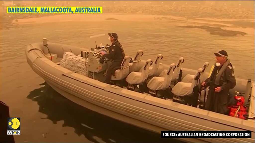 Australian military brings aid to fire-stricken communities in Victoria state