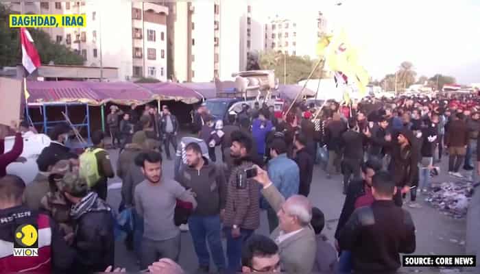 Iraqi militias withdraw from U.S. Embassy