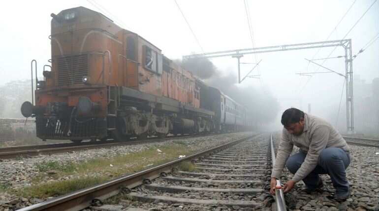 Trains running late due to low visibility in north India