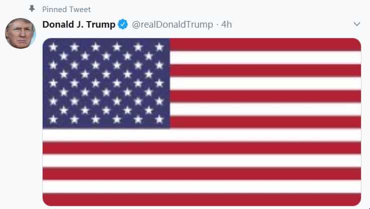 US confirms it kills Soleimani; Trump tweets American flag