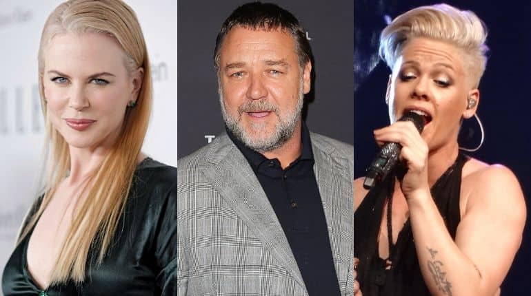 Nicole Kidman, Russell Crowe and Britain's royal family raise funds to support victims of Australian bushfires Nicole Kidman, Russell Crowe and Britain's royal family raise funds to support victims of Australian bushfires