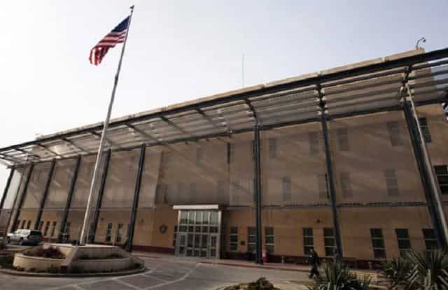 Missile attack near U.S. embassy in Baghdad, no casualties reported